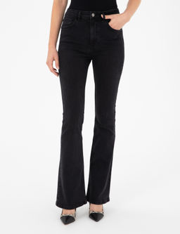 Siyah Skinny Flare Jean Pantolon - Pierre cardin фото 2