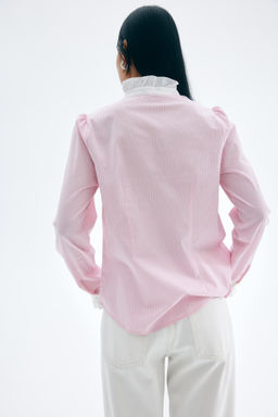 Blusa con cuello de volantes - H&m фото 5