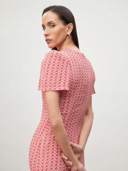 Платье с коротким рукавом - Emka фото 3