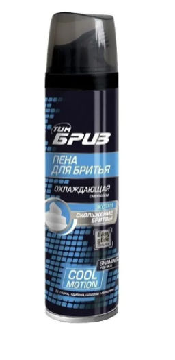 ТимБРИЗ пена д/бритья 200мл "Охлаждающая" с ментолом