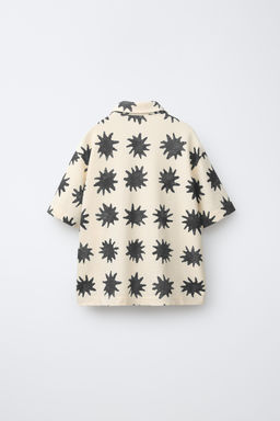 CAMISA ESTAMPADO SOLES / Crudo