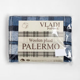 Плед с бахромой Vladi Palermo, 140×200 см, 285 г/м²