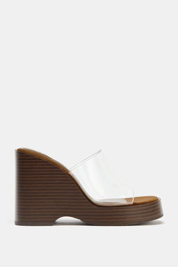 VINYL WEDGE - Zara фото 20