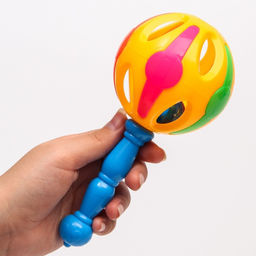 Набор погремушек Яркий маракас, 2 шт, цвет МИКС - Крошка я фото 3
