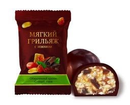 Мягкий грильяж с изюмом 500 г