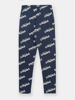 CRB wear/CWJG 70293-41-342 Брюки модель "легинсы" для девочки,темно-синий/Ex.Cherubino