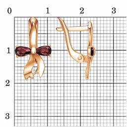 СЕРЬГИ 33815483-18 - Красная пресня фото 2