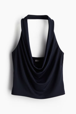 Top halter de punto