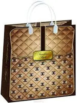 8950 Сумка пластик. BAS 75 (26*23см) маленькая *20