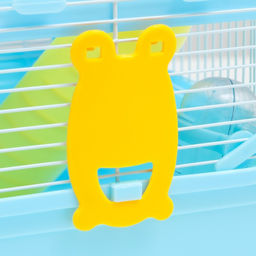 Клетка для грызунов Пижон, двухэтажная с наполнением 31 х 24 х 29 см, голубая  фото 4