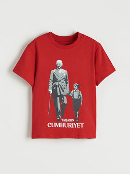 Atat?rk Bask?l? Erkek ?ocuk Ti??rt