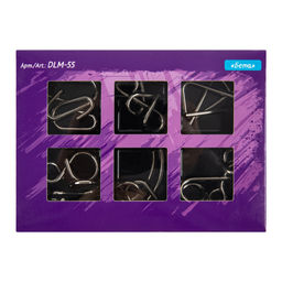 DELFBRICK DLM-55 Набор металлических головоломок 02_Бета 12 элемент