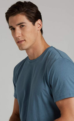 Футболка F911-6000 jeans blue - Fine joyce фото 4