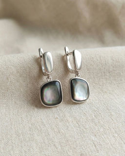 Серьги с натуральным перламутром - Vel vett фото 17