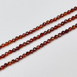 Бусины для украшений из Граната "Спессартин" (130 бусин)
