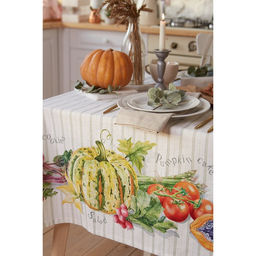 Скатерть Этель Vegetable 180х147 см, 100% хлопок, репс 210 г/м2  фото 6