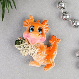 Магнит Дракон / 22558-1 /уп 48/1152/ Символ года 2024 - Галеонтрейд фото 2