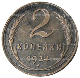 2 копейки 1924 года  Копия