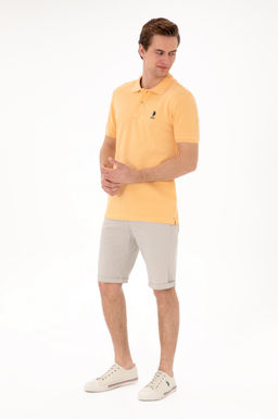 Erkek Slim Fit Polo Yaka A__k Mavi Basic Ti__rt Sepette S_rpriz _ndirim - U.s. polo assn фото 4