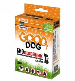 Ош. Good Dog БИО д/Соб. от блох и клещей чёрн..1/6 GDB-02