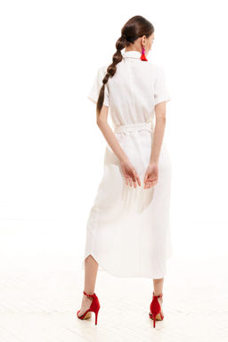 Платье 1996.1 (Лен - 100%) - Elletto фото 17