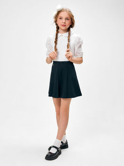 ACOOLA / Юбка детская для девочек Siren темно-синий фото 10
