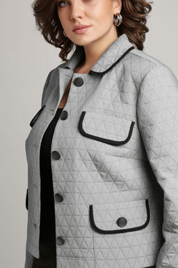 Костюм Aira Style 24-18 Серо-черный