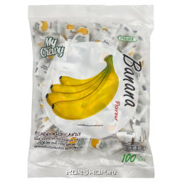 Молочные ириски с желейной начинкой Банан My Chewy, Китай, 360 г