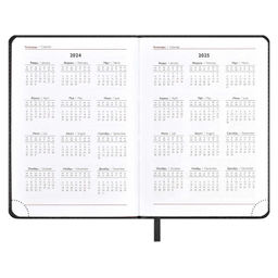 Ежедневник датированный 2024 ESCALADA, А6+, 176 л., арт. 63786/ 20 САРИФ ЧЁРНЫЙ  фото 6