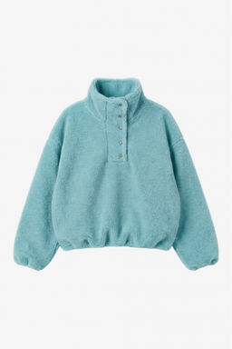 Анорак плюшевый Лазурный