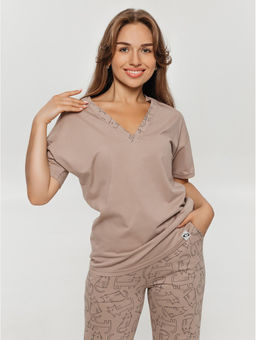 Матильда пижама женская (салатовый) - Lovetex фото 14