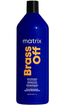 -9% Шампунь для нейтрализации желтизны у темного блонда, шатенок Brass Off, 1000 мл