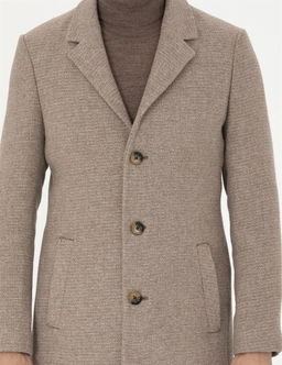 Kahverengi Y_n Kar___ml_ Ekstra Slim Fit Ka_e Kaban - Pierre cardin фото 6