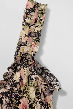 SILK PRINT DRESS KATE MOSS X ZARA  фото 8