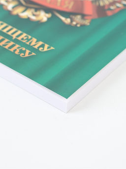 Подарочный набор, ежедневник А5, 80 л., наклейки, ручка Первому во всем - Artfox фото 3