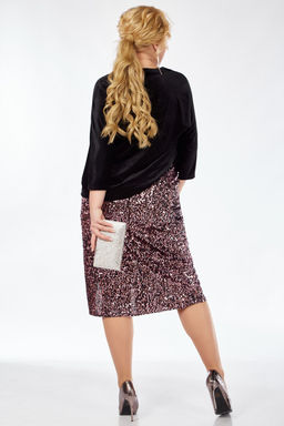 Платье Belinga 1222 черный - Mira fashion фото 859