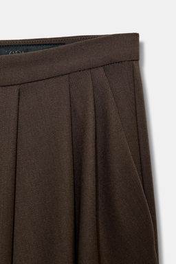 PLEATED WOOL SKIRT ZW COLLECTION - Zara фото 9
