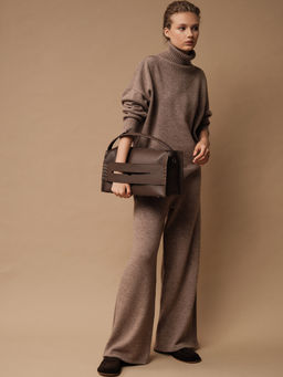 Сумка Stitch DBR 31141 коричневый торф  фото 5