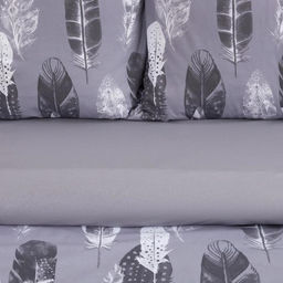 Постельное бельё Этель 2 сп Перья (вид 2) 175х215 см, 200х220 см, 70х70 см -2 шт,поплин 125 г/м2 фото 10