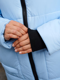 Пальто зимнее Индиго - Yollochka фото 14