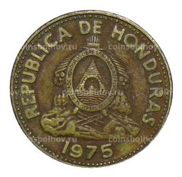 5 сентаво 1975 года Гондурас