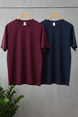 TRENDYOL MAN Siyah-Ekru Oversize 2li Paket Basic %100 Pamuklu T-Shirt TMNSS24TS00038 - Trendyolmilla фото 12