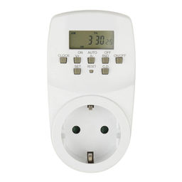 UST-E20 WHITE Таймер электронный с розеткой, 220В. 24ч. 1600Вт. Энергонезависимая память. ТМ Uniel - Volpe фото 6