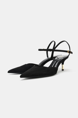 HEELED SLINGBACK SHOES