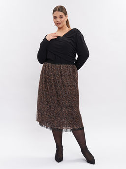 Юбка плиссированная UB25109LEO01 - Артесса фото 7