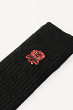 CALCETINES RIB WILLY CHAVARRIA X ZARA / Negro  фото 4