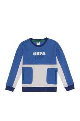 Erkek _ocuk _ndigo Sweatshirt Sepette S_rpriz _ndirim