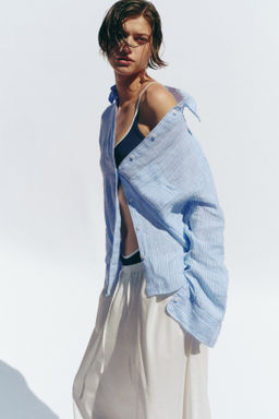 Camisa de lino - H&m фото 7