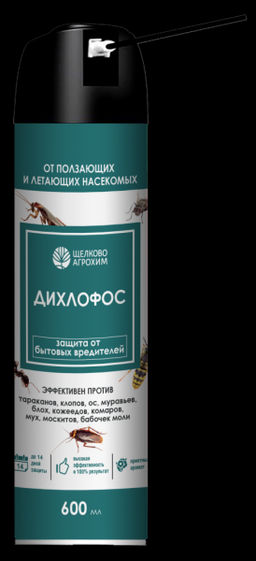 ЩА Дихлофос №1 600 мл (12 шт./упак.)