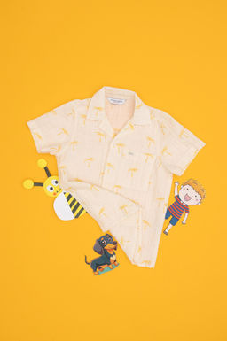 Erkek _ocuk Sar_ K_sa Kollu G_mlek Sepette S_rpriz _ndirim